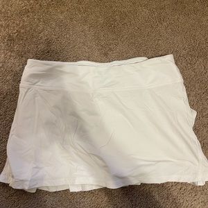 White Lululemon Skirt Size 6